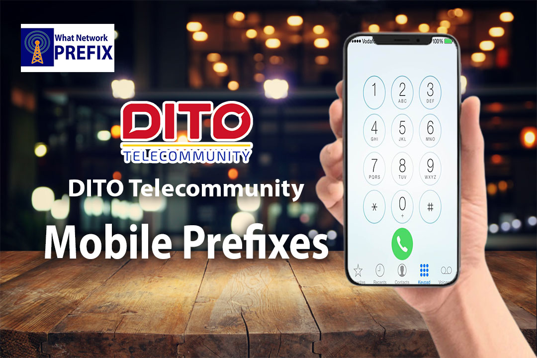 DITO Telecommunity Mobile Prefixes